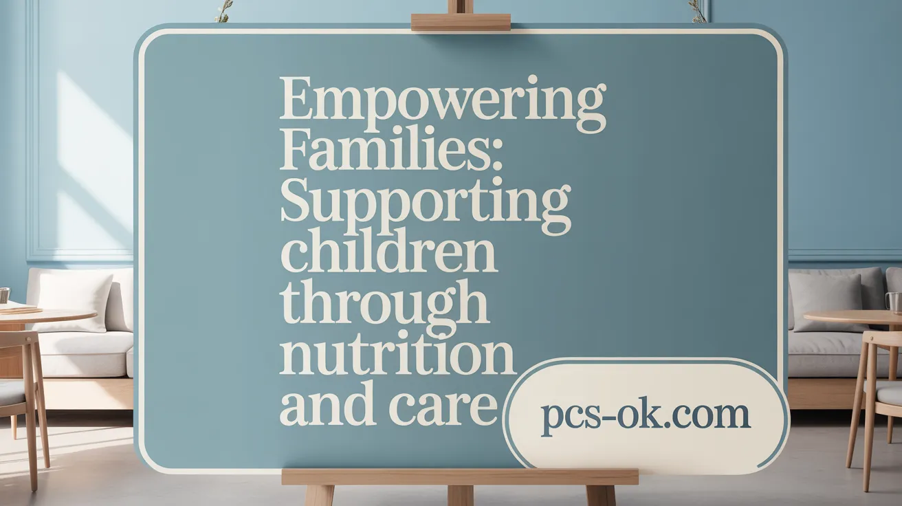 Empowering Families: Supporting Children Through Nutrition and Care