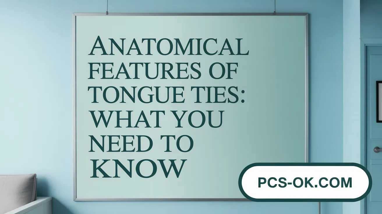 Anatomical Features of Tongue Ties: What You Need to Know