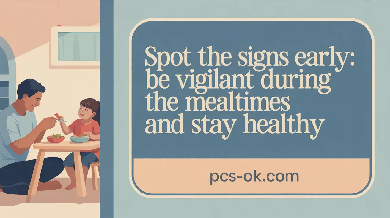 Spot the Signs Early: Be Vigilant During Mealtimes