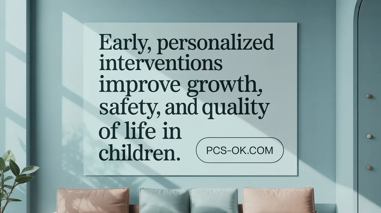 Early, Personalized Interventions Improve Growth, Safety, and Quality of Life in Children.