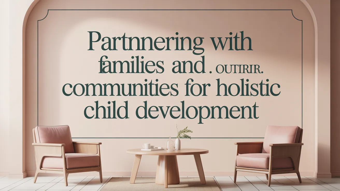 Partnering with Families and Communities for Holistic Child Development