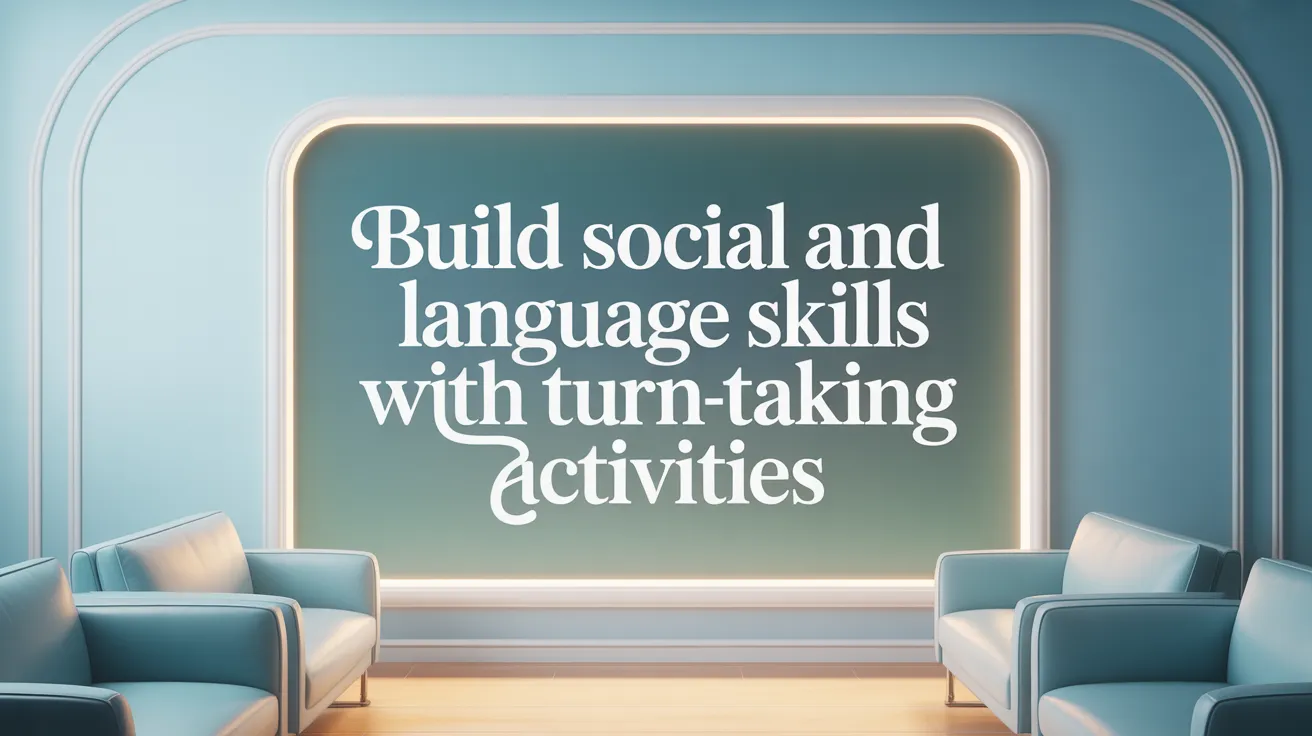 Build Social and Language Skills with Turn-Taking Activities