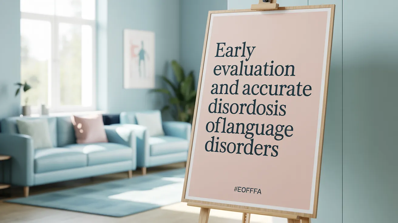 Early Evaluation and Accurate Diagnosis of Language Disorders