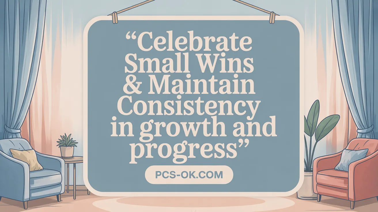 Celebrate Small Wins & Maintain Consistency in Developmental Progress