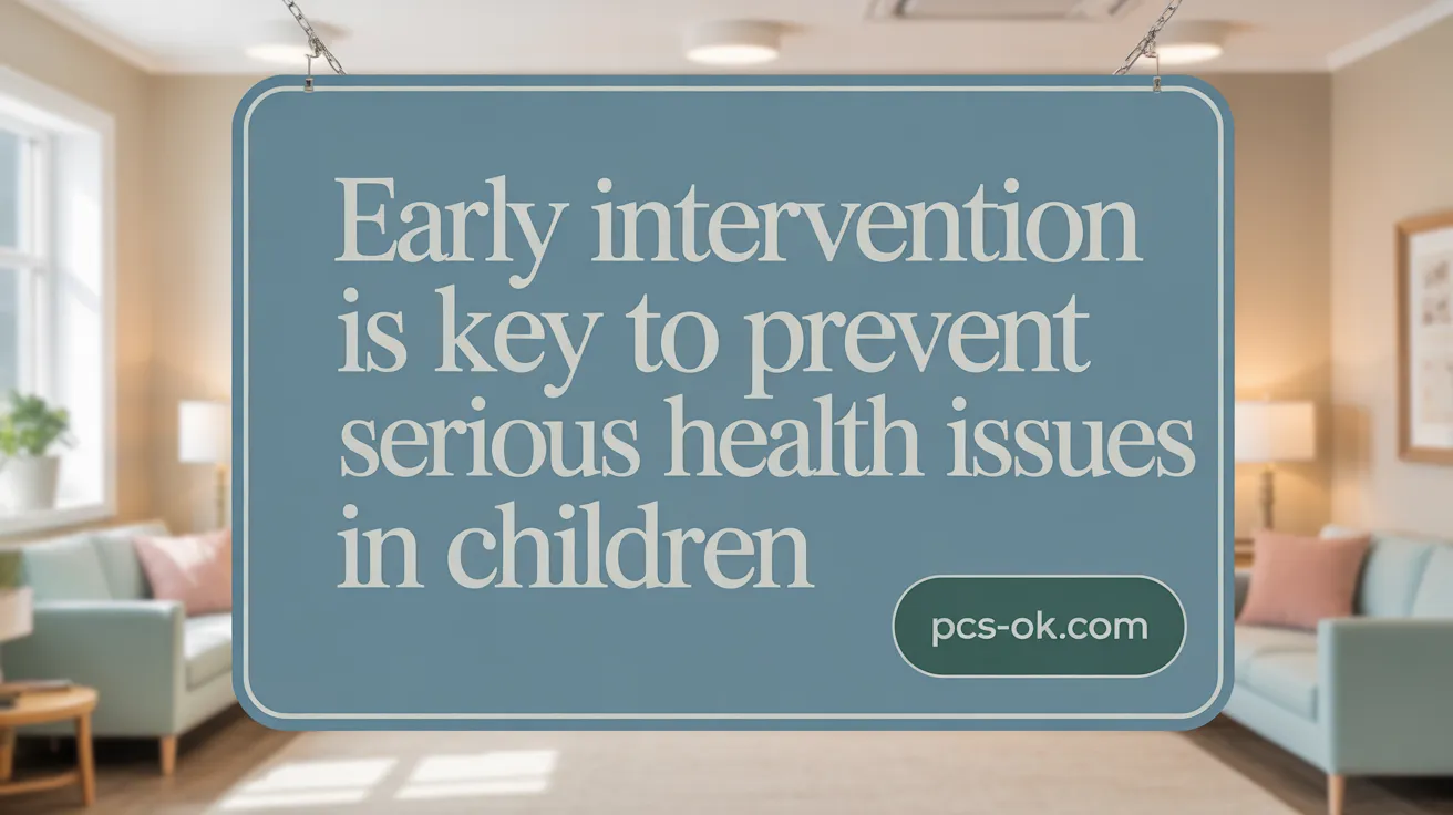 Early Intervention Is Key to Prevent Serious Health Issues in Children