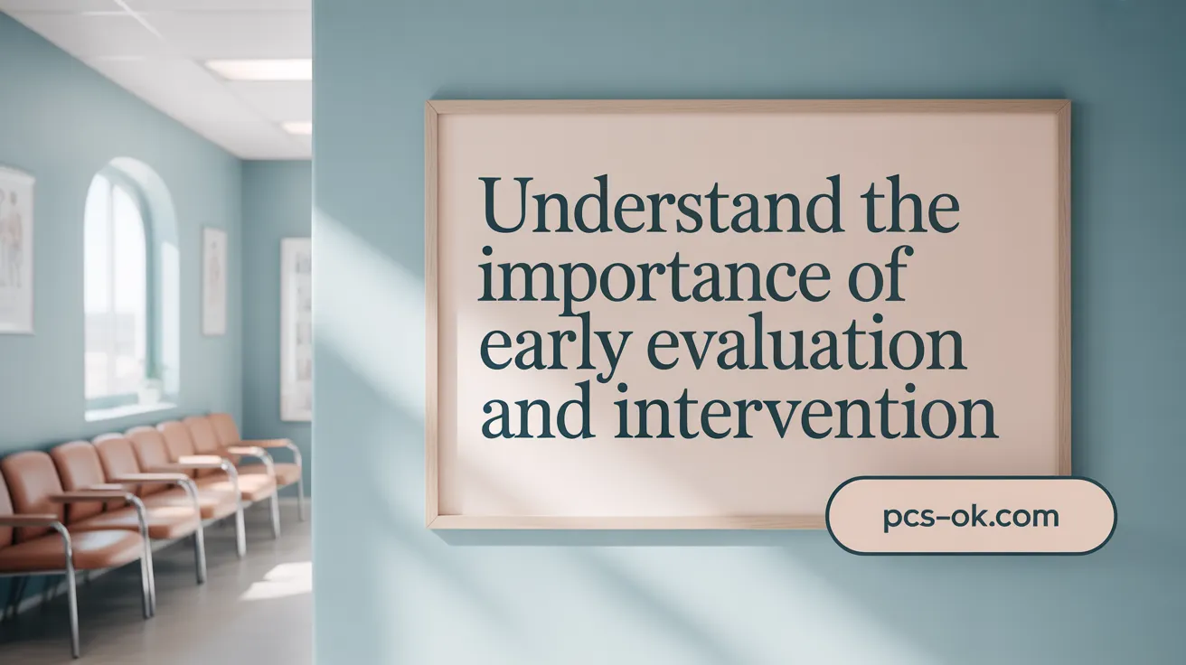 Understand the Importance of Early Evaluation and Intervention