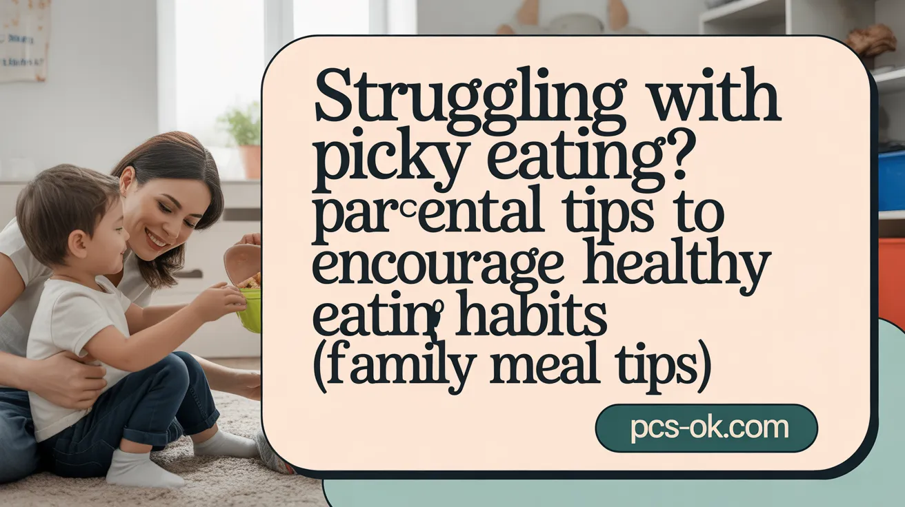 Struggling with Picky Eating? Parental Tips to Encourage Healthy Eating Habits
