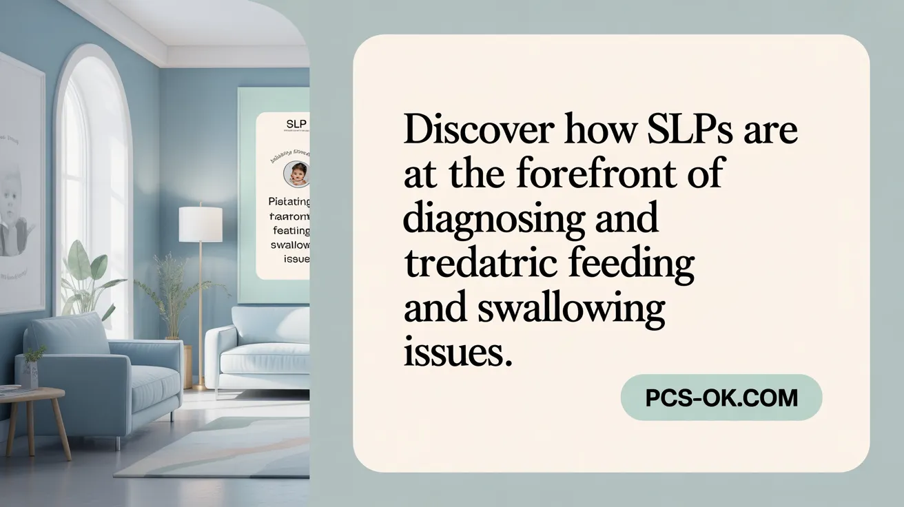 Discover how SLPs are at the forefront of diagnosing and treating pediatric feeding and swallowing issues.