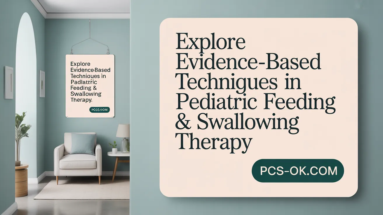 Explore Evidence-Based Techniques in Pediatric Feeding & Swallowing Therapy
