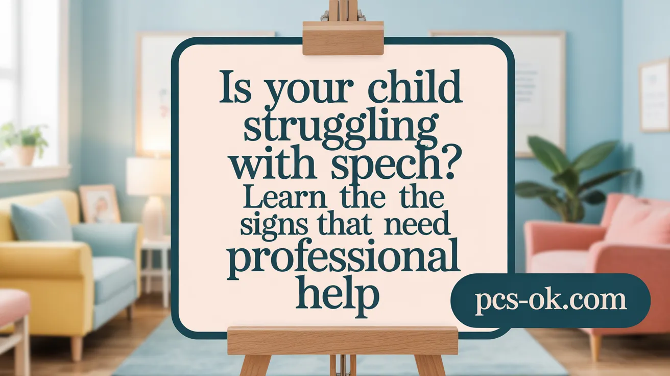 Is Your Child Struggling with Speech? Learn the Signs That Need Professional Help