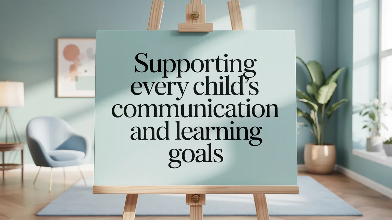 Supporting Every Child’s Communication and Learning Goals