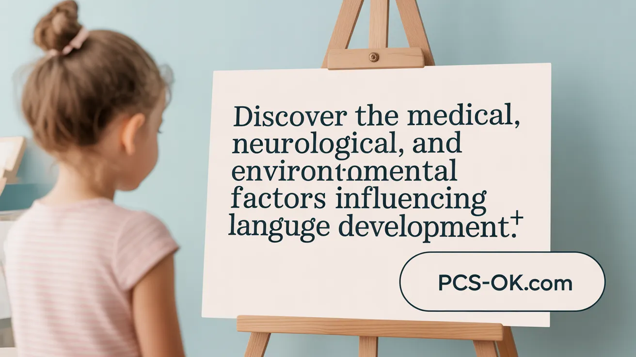 Discover the medical, neurological, and environmental factors affecting language development
