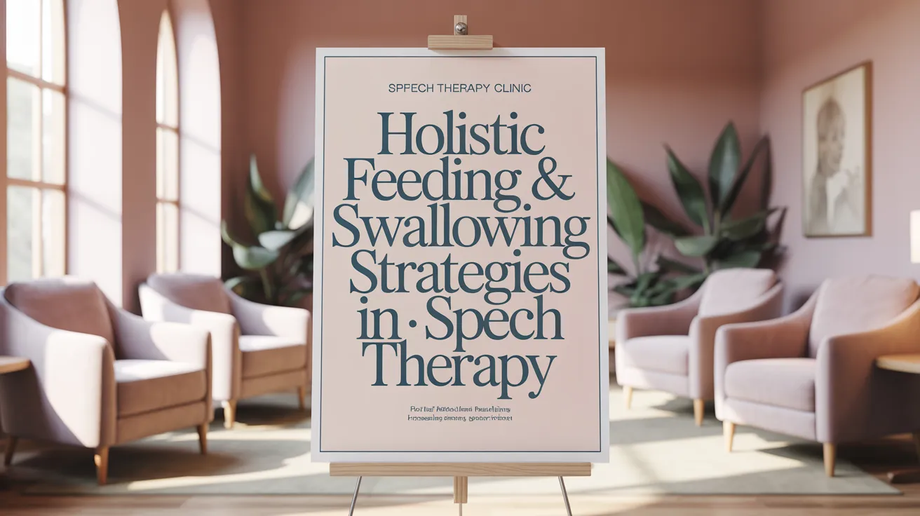 Holistic Feeding & Swallowing Strategies in Speech Therapy