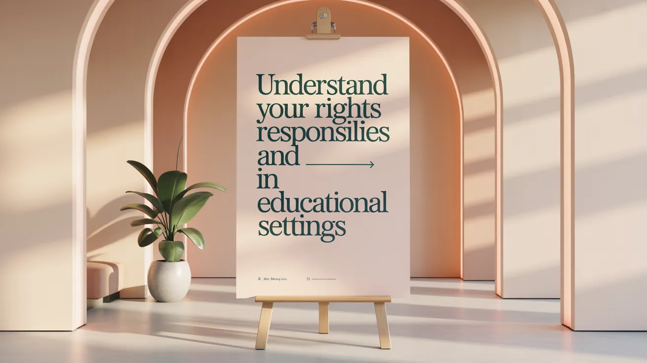 Understand Your Rights and Responsibilities in Educational Settings