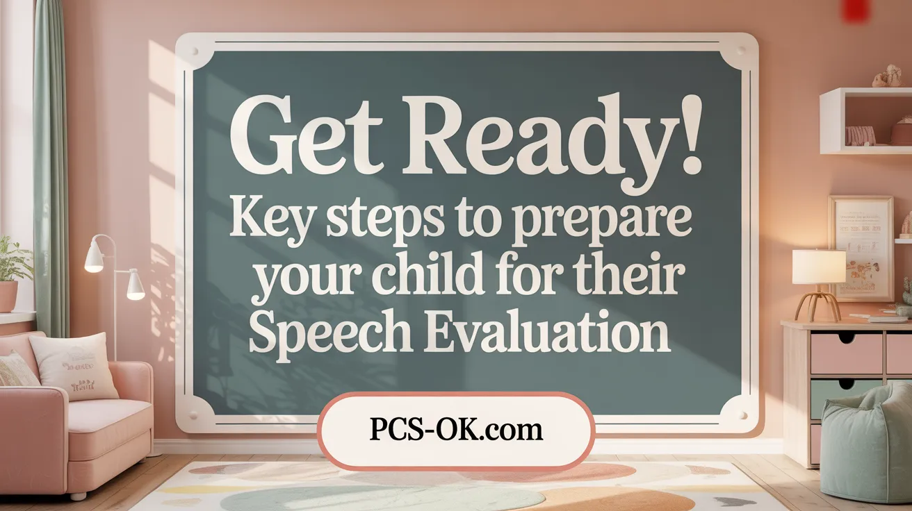 Get Ready! Key Steps to Prepare Your Child for Their Speech Evaluation
