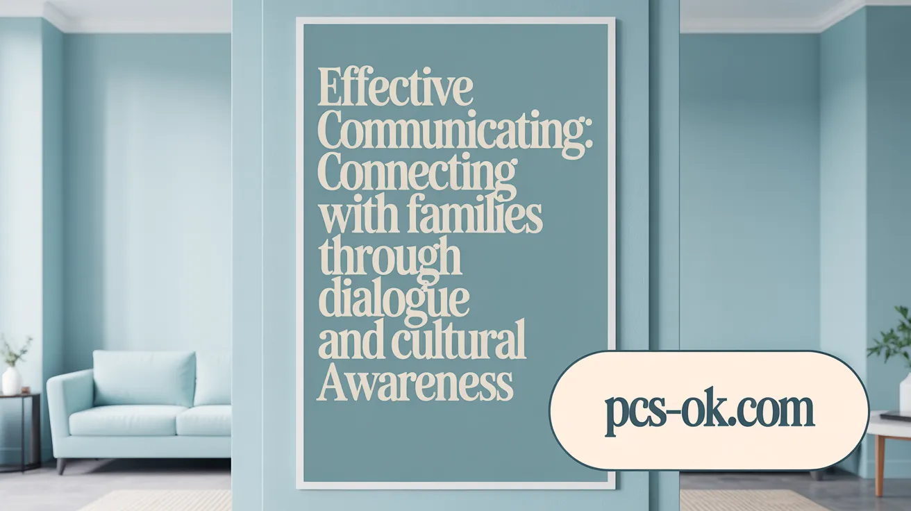 Effective Communication: Connecting with Families Through Dialogue and Cultural Awareness