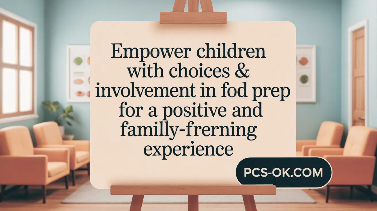 Empower Children with Choices & Involvement in Food Prep