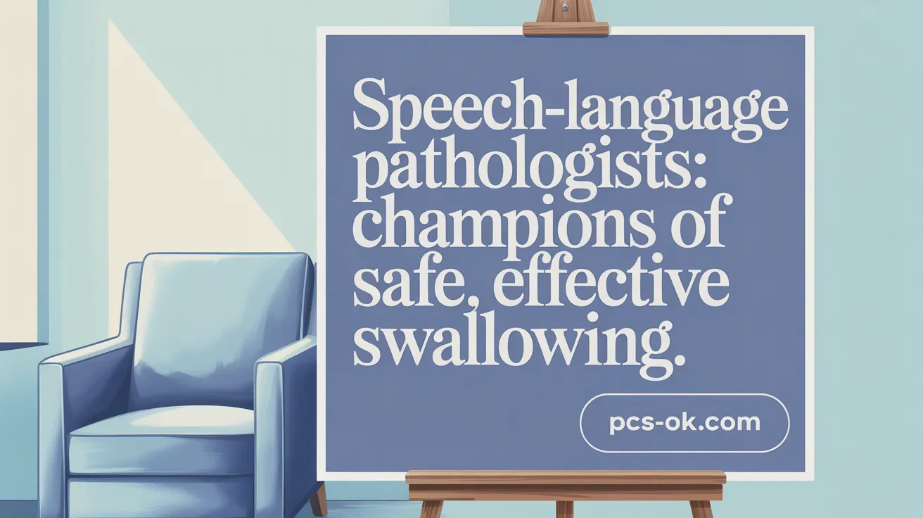 Speech-Language Pathologists: Champions of Safe, Effective Swallowing