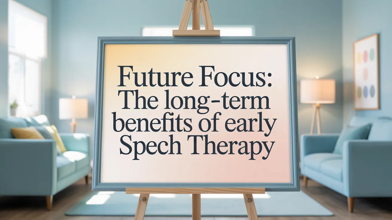 Future Focus: The Long-Term Benefits of Early Speech Therapy