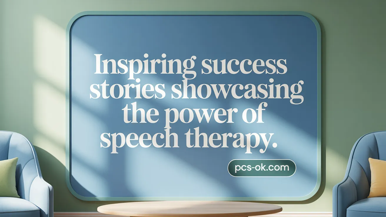 Inspiring Success Stories Showcasing the Power of Speech Therapy