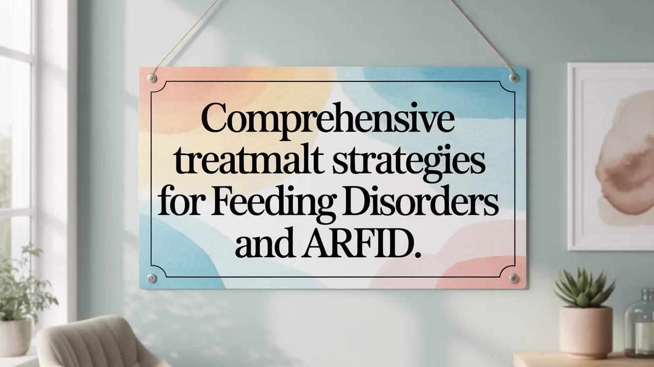 Comprehensive Treatment Strategies for Feeding Disorders and ARFID