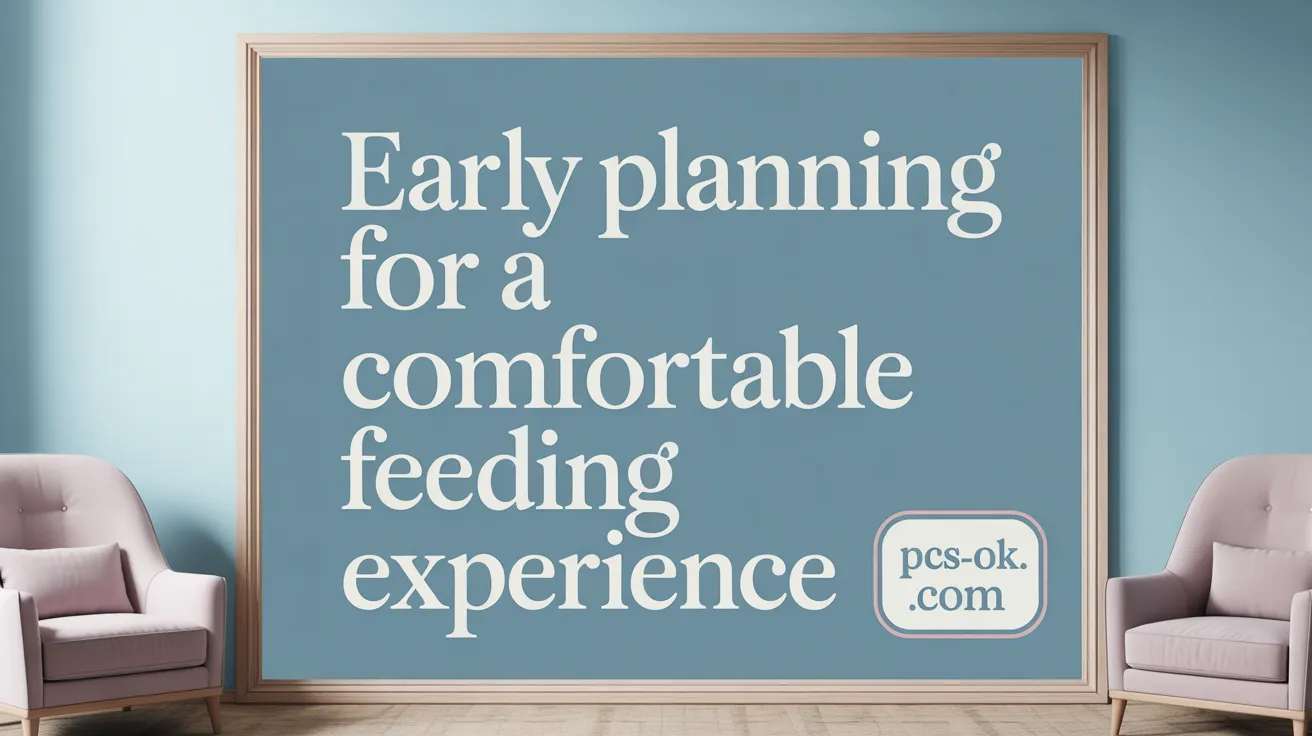 Early Planning for a Smooth Feeding Experience