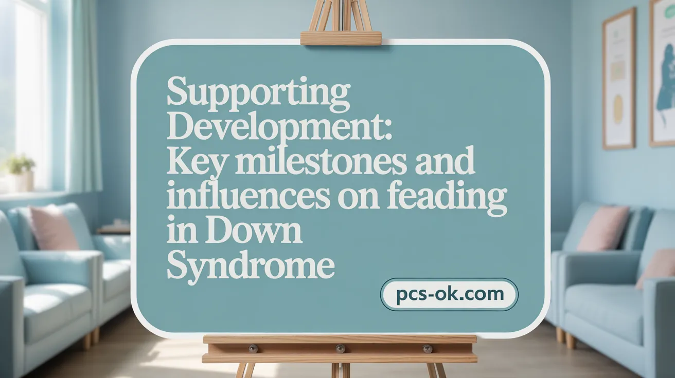 Supporting development: Key milestones and influences on feeding in Down syndrome