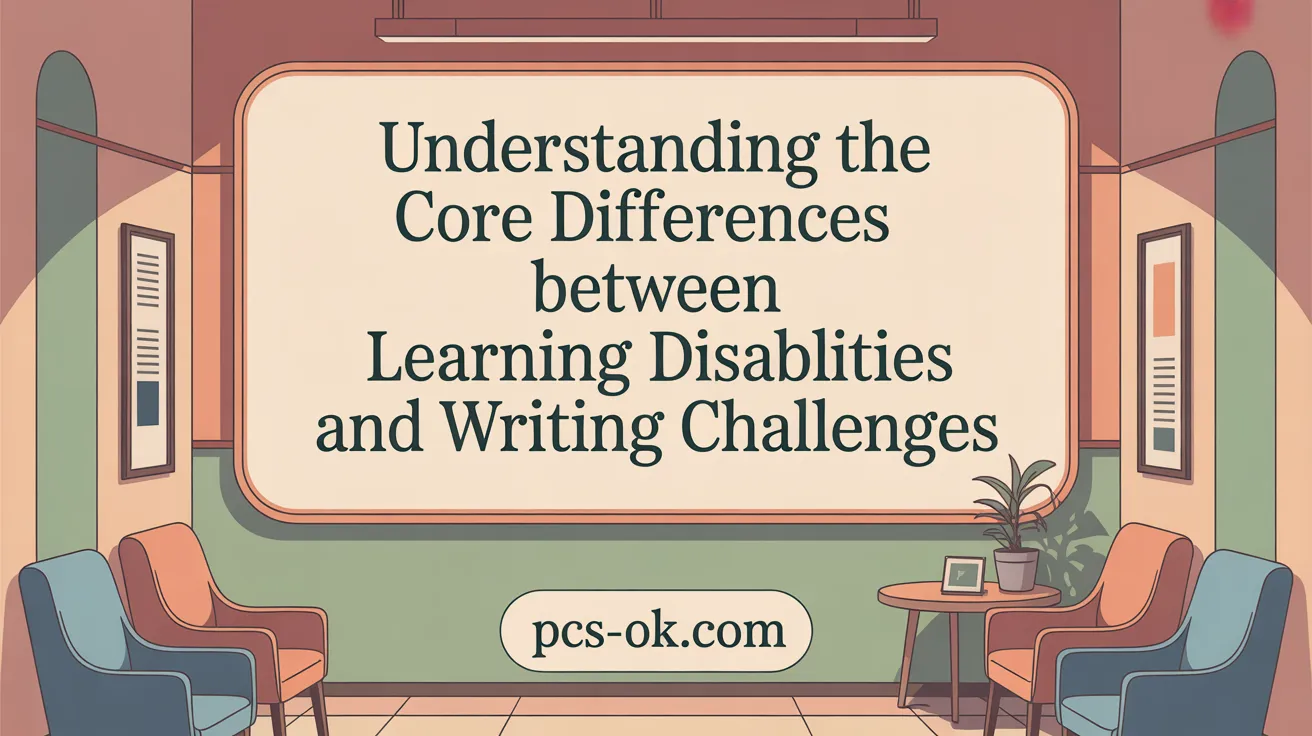 Understanding the Core Differences Between Dyslexia and Dysgraphia