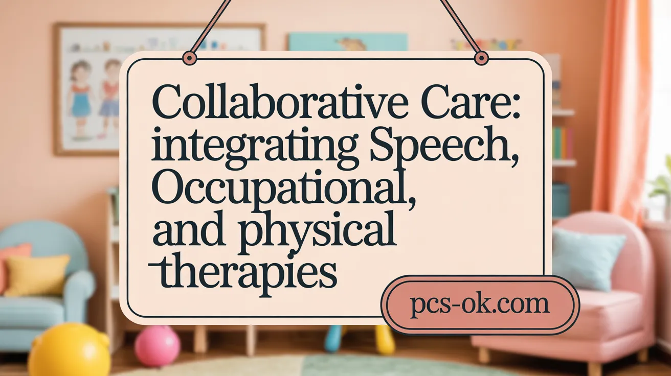 Collaborative Care: Integrating Speech, Occupational, and Physical Therapies