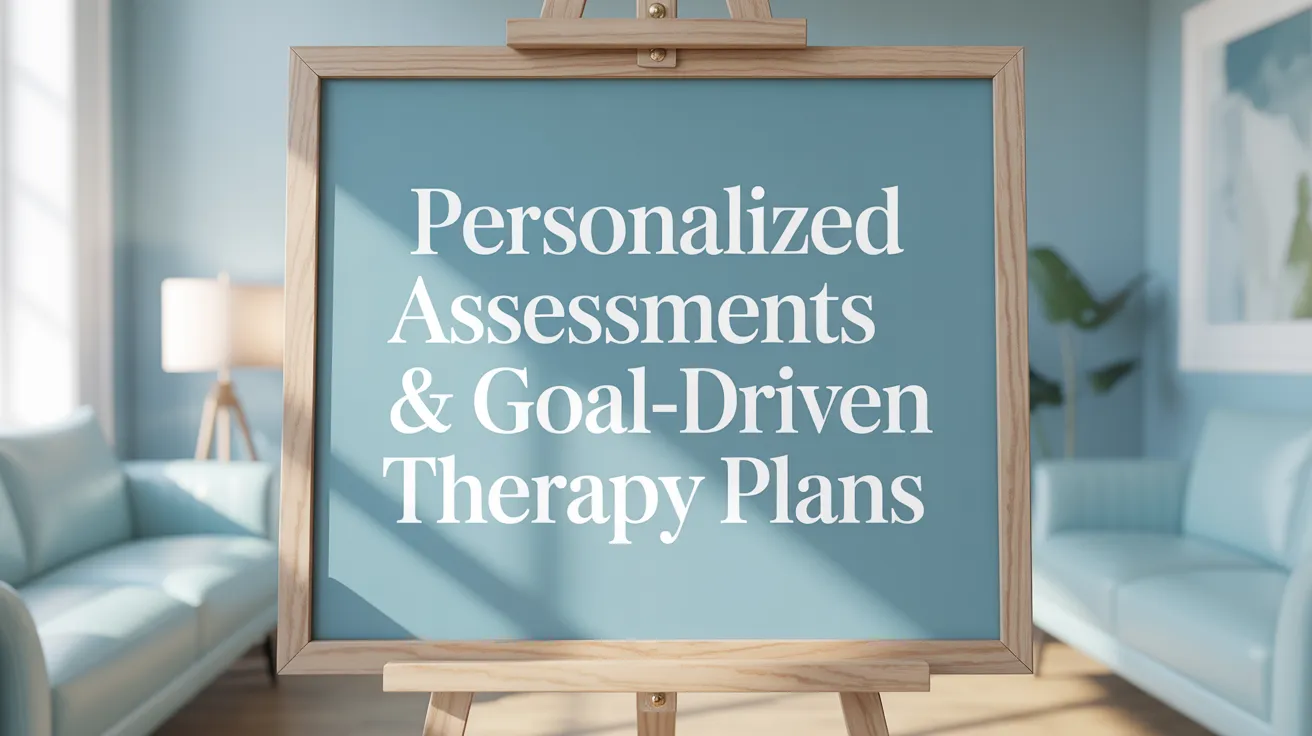 Personalized Assessments & Goal-Driven Therapy Plans