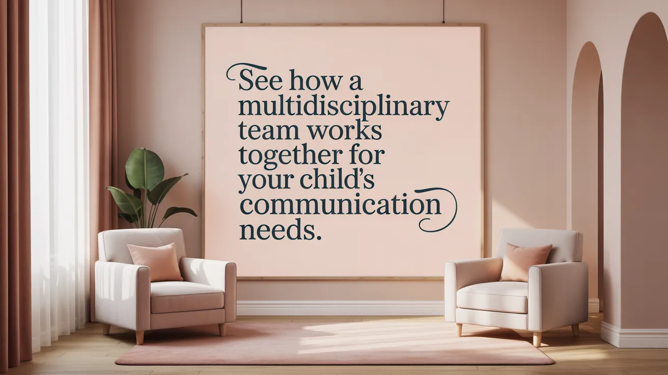 See how a multidisciplinary team works together for your child's communication needs.