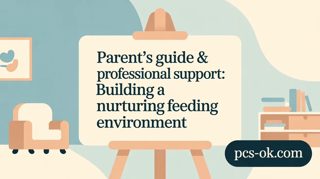 Parent's guide & professional support: Building a positive feeding environment