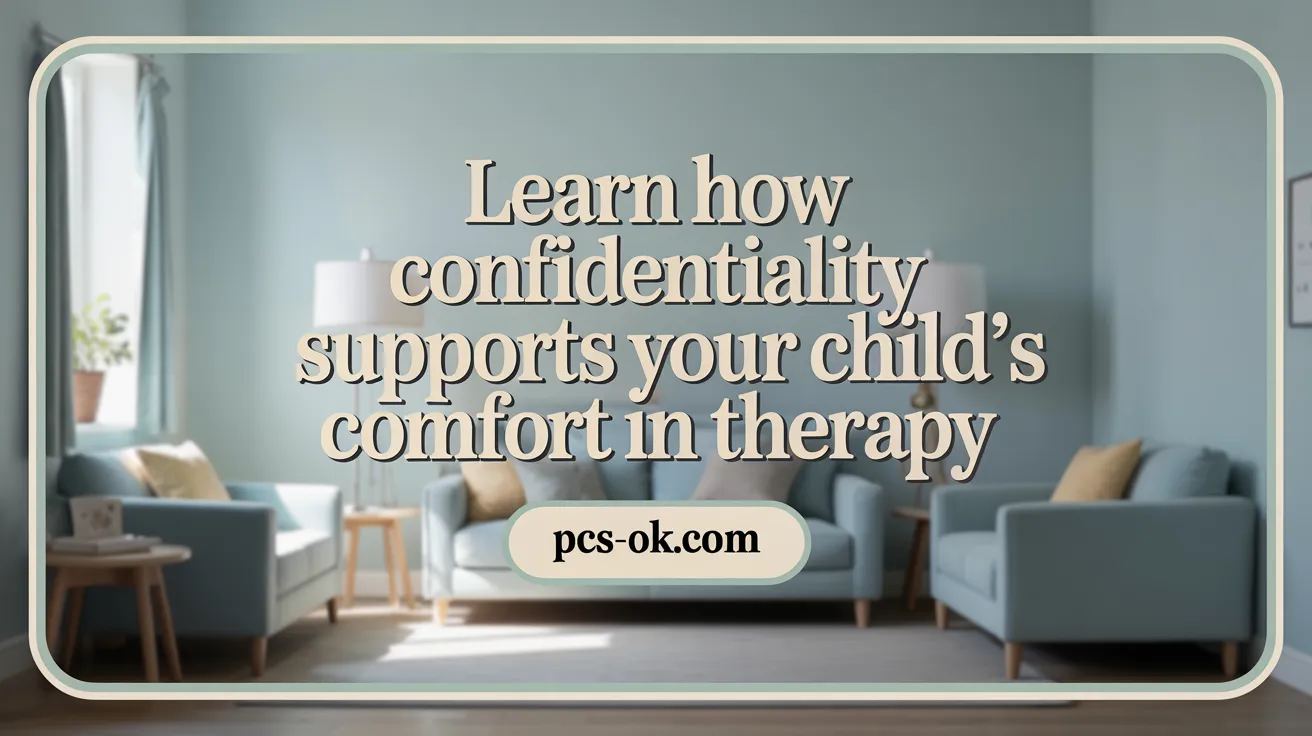 Learn How Confidentiality Supports Your Child’s Comfort in Therapy