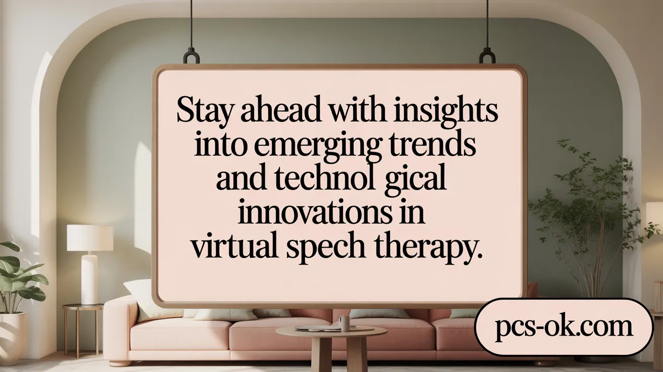 Stay ahead with insights into emerging trends and technological innovations in virtual speech therapy.