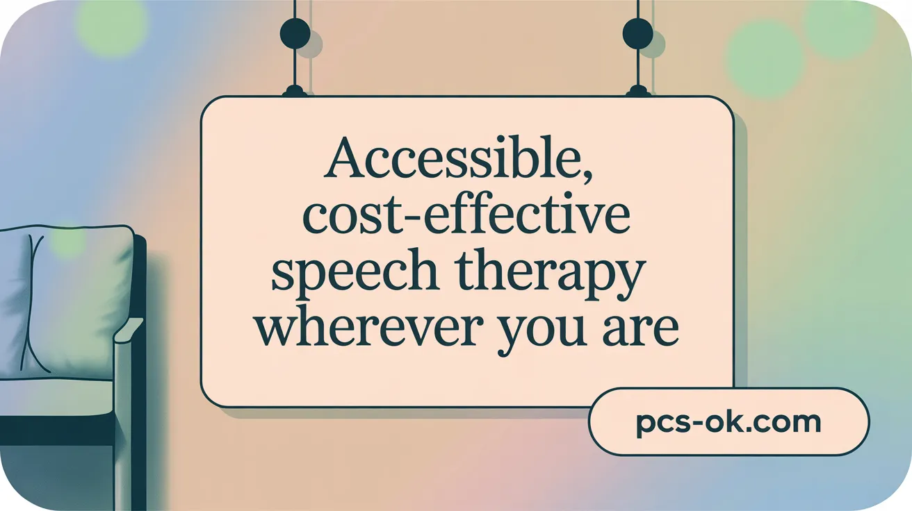 Accessible, Cost-Effective Speech Therapy Wherever You Are