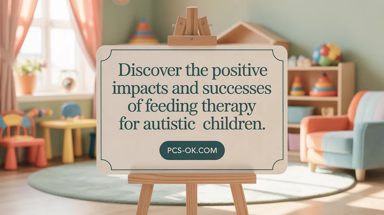 Discover the positive impacts and successes of feeding therapy for autistic children.