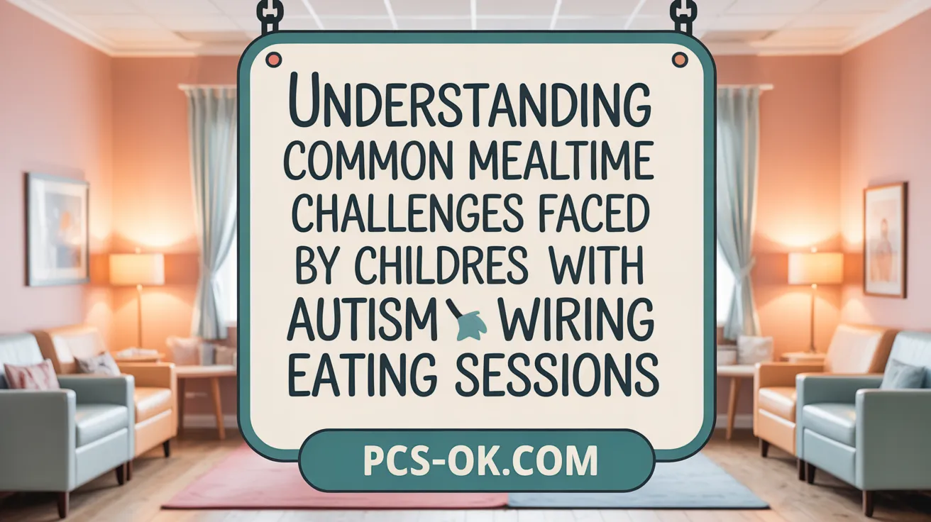 Understanding common feeding challenges faced by children with autism during mealtimes.