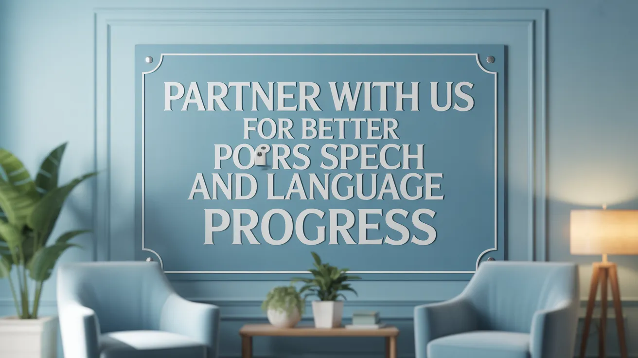 Partner with Us for Better Speech and Language Progress
