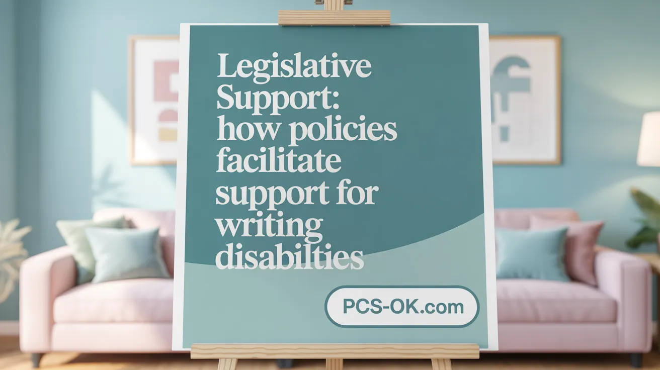 Legislative Support: How Policies Facilitate Support for Writing Disabilities