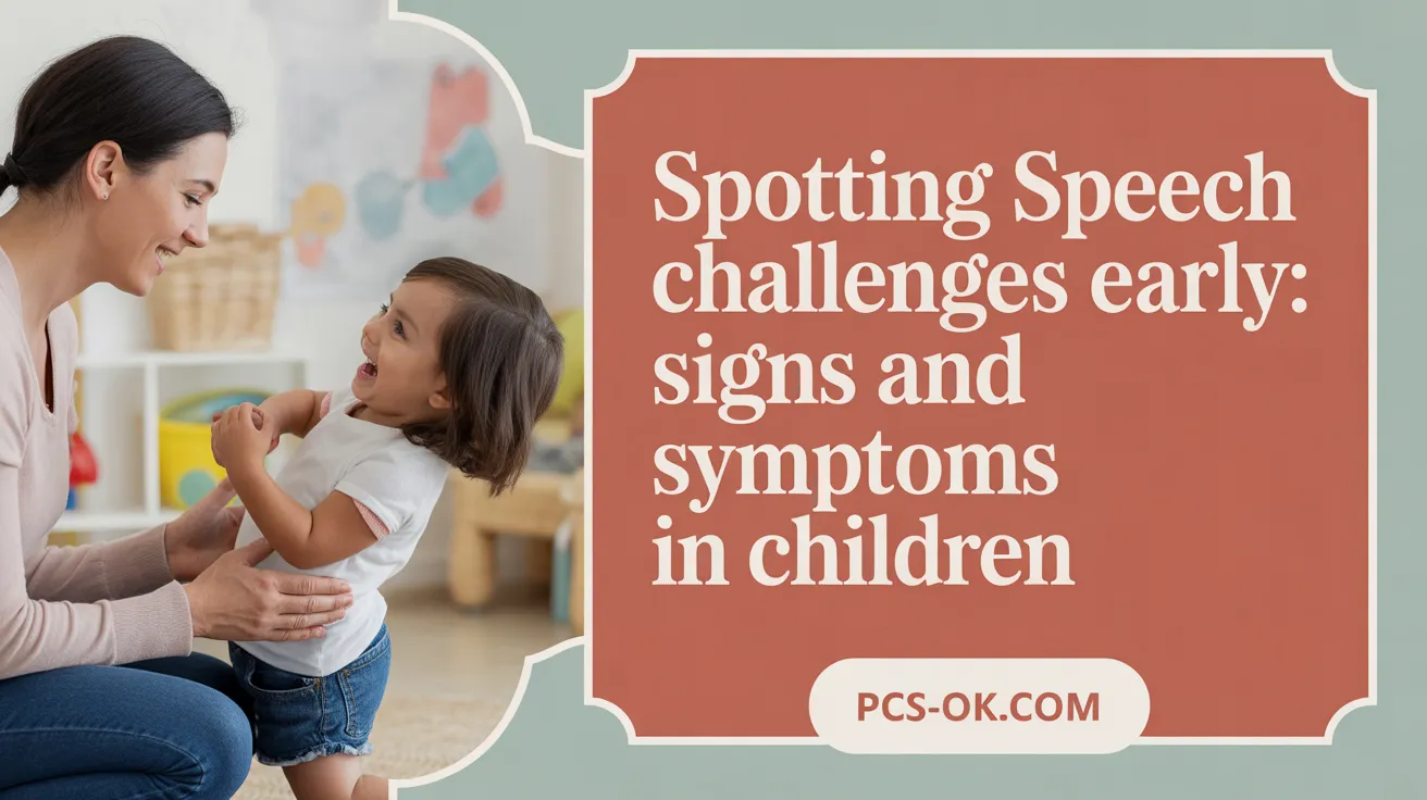 Spotting Speech Issues Early: Signs and Symptoms in Children