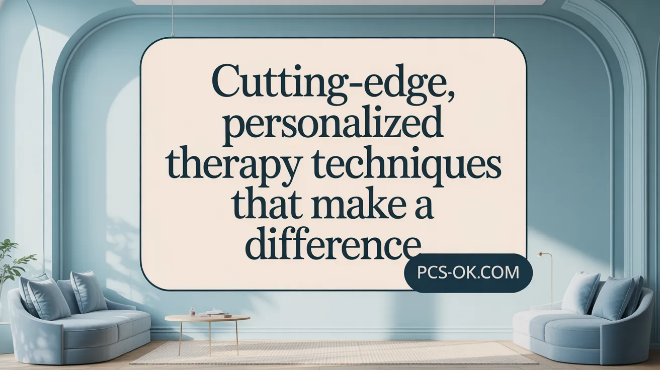 Cutting-Edge, Personalized Therapy Techniques That Make a Difference