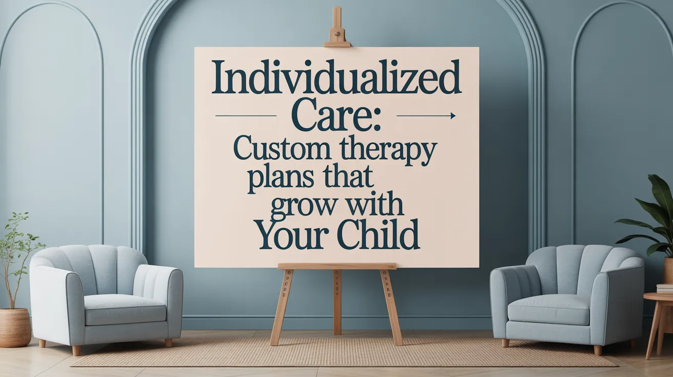 Individualized Care: Custom Therapy Plans That Grow With Your Child