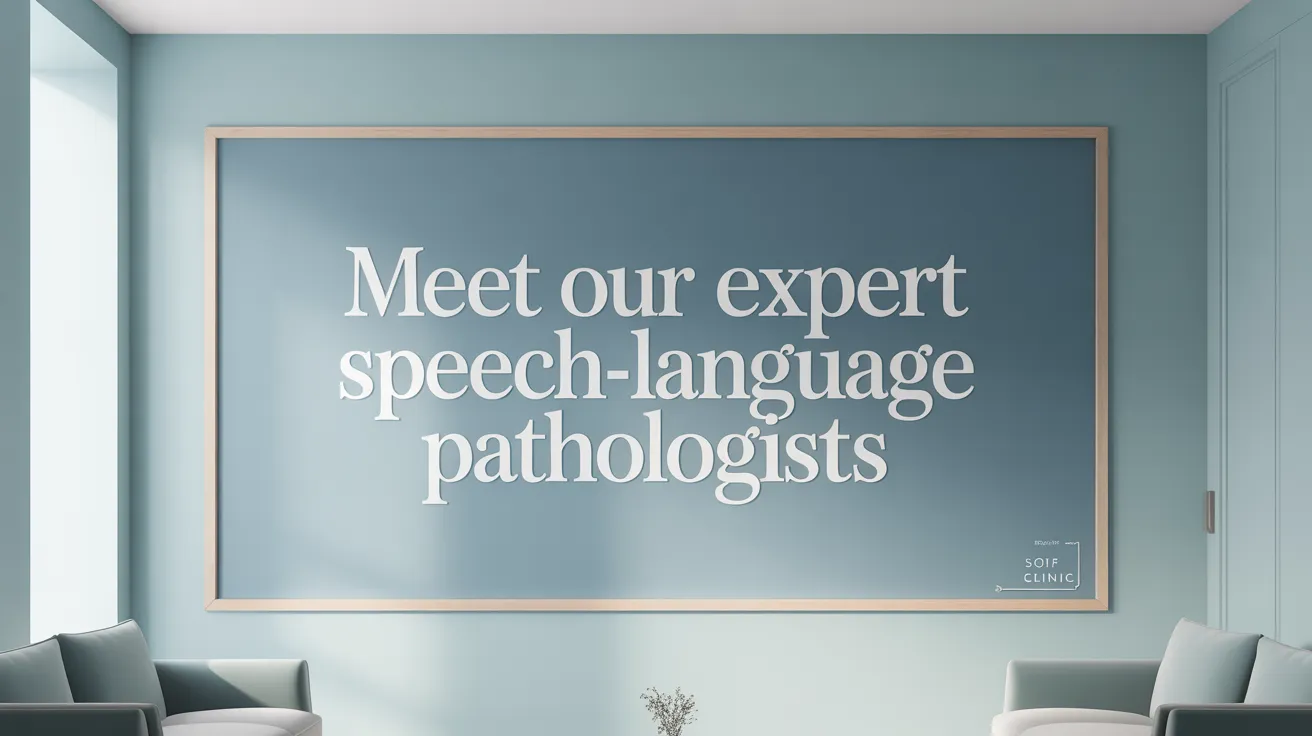 Meet Our Expert Speech-Language Pathologists