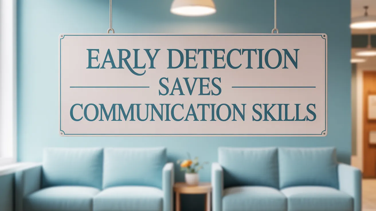 Early Detection Saves Communication Skills
