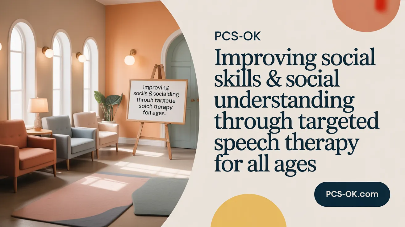 Improving Social Skills & Social Understanding through Targeted Speech Therapy