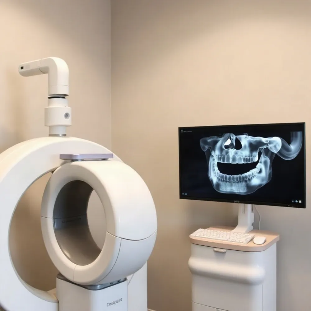 A 3-D scan can show teeth, roots, and jaw structures from several angles when your dentist needs added detail.