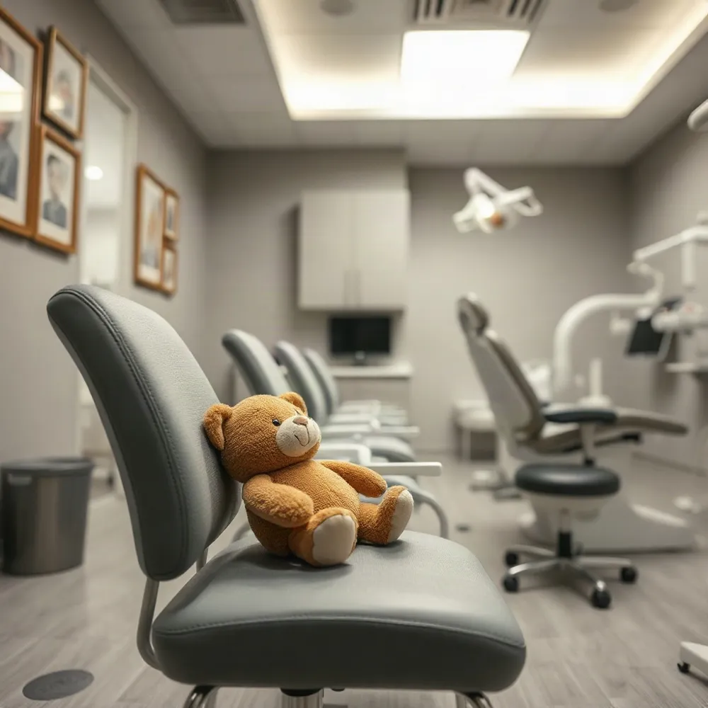A familiar toy, simple explanations, and sharing your child’s needs can help make a first dental visit feel more comfortable.