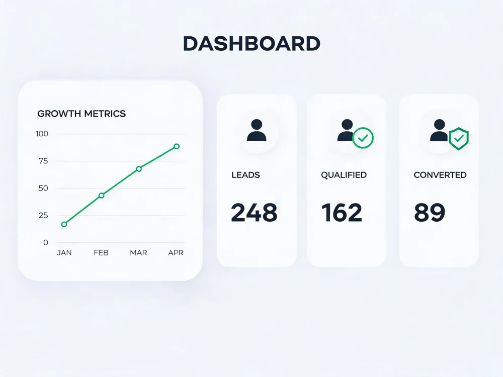 Integra soluciones preparadas como LeadsBase y Kupoia para acelerar la captación de leads y su conversión en ventas sin necesidad de desarrollos complejos.