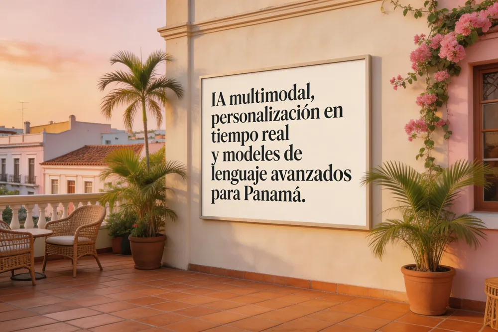 IA multimodal, personalización en tiempo real y modelos de lenguaje avanzados para Panamá.