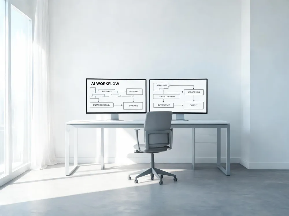 Sigue estos pasos para implementar la inteligencia artificial en tu empresa, desde la auditoría inicial hasta la capacitación del equipo y la seguridad de los datos.